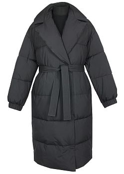 Пальто Crame 24F152A(H24406F3-BK) Пальто Crame 24F152A(H24406F3-BK)